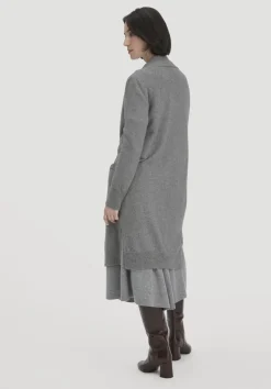 hessnatur Strick Jacke Relaxed aus Bio-Merinowolle mit Bio-Baumwolle von|Damen Strickjacken