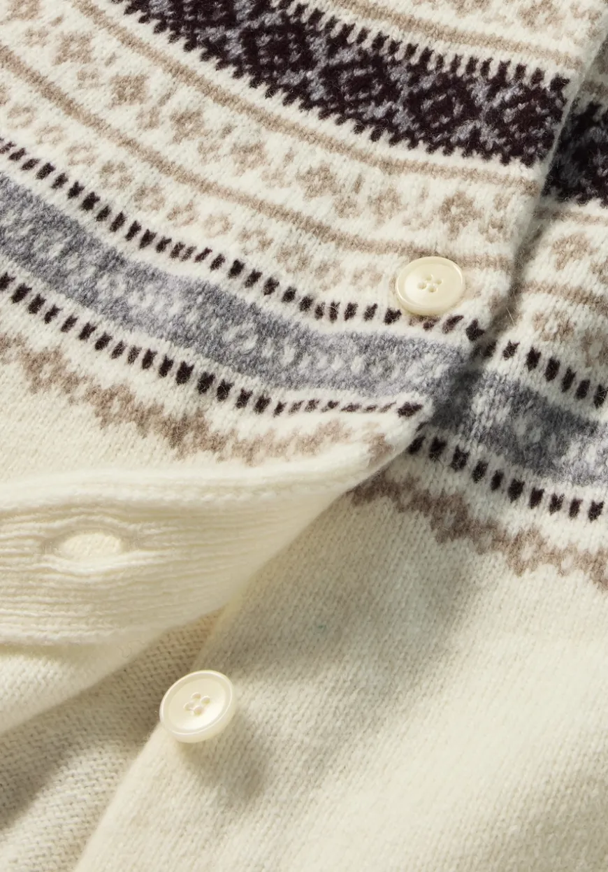 hessnatur Strick Jacke Relaxed BETTER RECYCLING aus reiner Bio-Merinowolle von|Damen Strickjacken