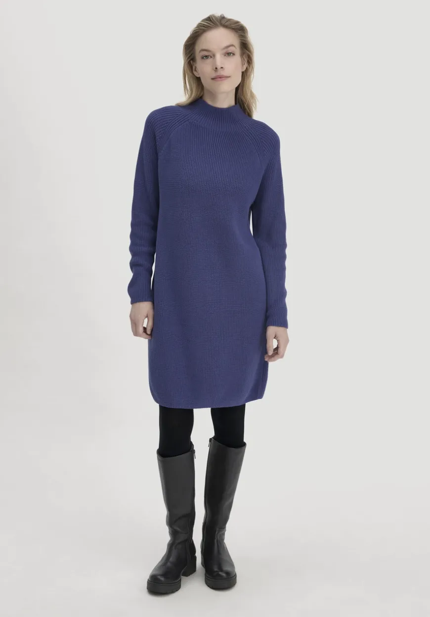 hessnatur Strick Kleid Regular aus reiner Bio-Baumwolle von|Damen Kleider & Röcke|T-Shirts