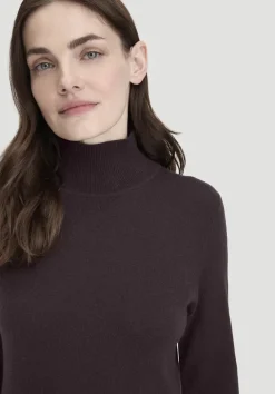 hessnatur Strick Kleid Regular aus Bio-Merinowolle mit Cashmere von|Damen Kleider & Röcke