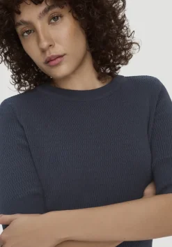 hessnatur Strick Kleid Regular aus Bio-Baumwolle und Wolle von|Damen Kleider & Röcke