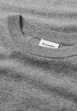 hessnatur Strick Kleid Regular aus Bio-Merinowolle mit Cashmere von|Damen Kleider & Röcke
