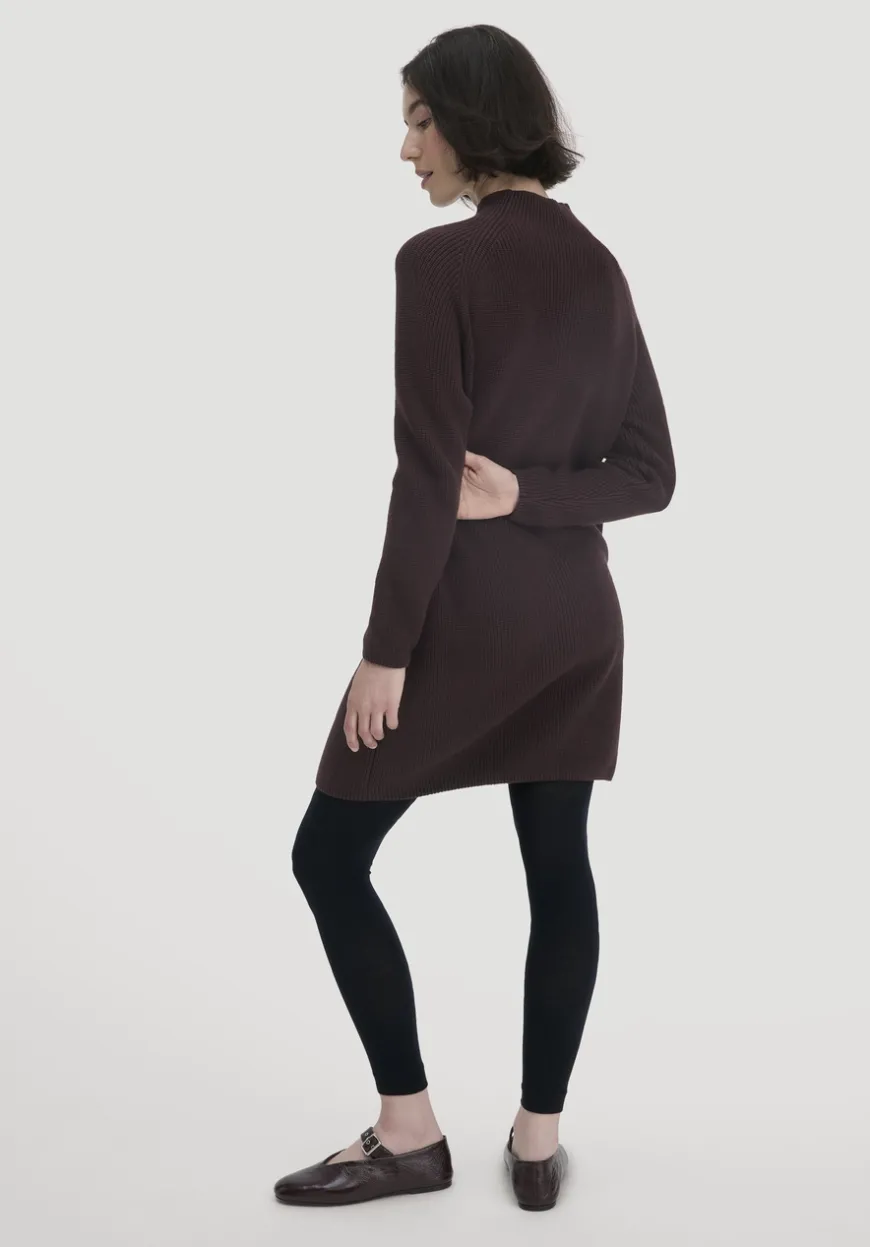 hessnatur Strick Kleid Regular aus reiner Bio-Baumwolle von|Damen Kleider & Röcke|T-Shirts