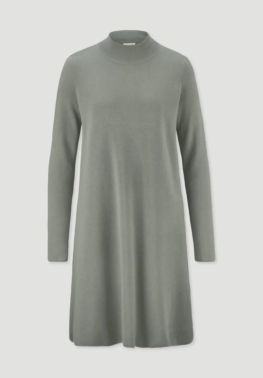 hessnatur Strick Kleid Relaxed aus TENCEL™ Lyocell mit Bio-Baumwolle von|Damen Kleider & Röcke|T-Shirts