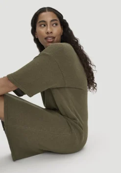 hessnatur Strick Kleid Relaxed aus Leinen mit Bio-Baumwolle und LENZING™ ECOVERO™ von|Damen Kleider & Röcke