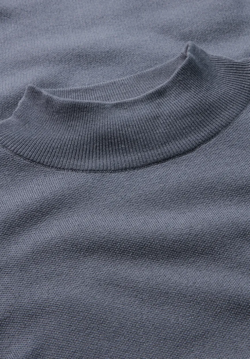 hessnatur Strick Kleid Relaxed aus TENCEL™ Lyocell mit Bio-Baumwolle von|Damen Kleider & Röcke|T-Shirts