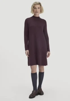 hessnatur Strick Kleid Relaxed aus TENCEL™ Lyocell mit Bio-Baumwolle von|Damen Kleider & Röcke|T-Shirts