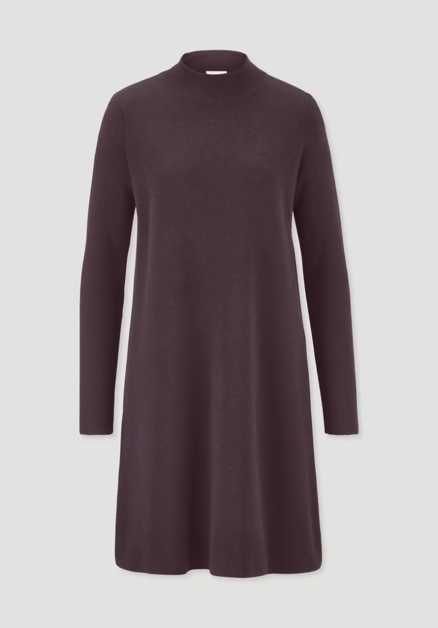 hessnatur Strick Kleid Relaxed aus TENCEL™ Lyocell mit Bio-Baumwolle von|Damen Kleider & Röcke|T-Shirts