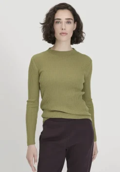 hessnatur Strick Pullover Fitted aus TENCEL™ Lyocell mit Bio-Baumwolle von|Damen Pullover|T-Shirts