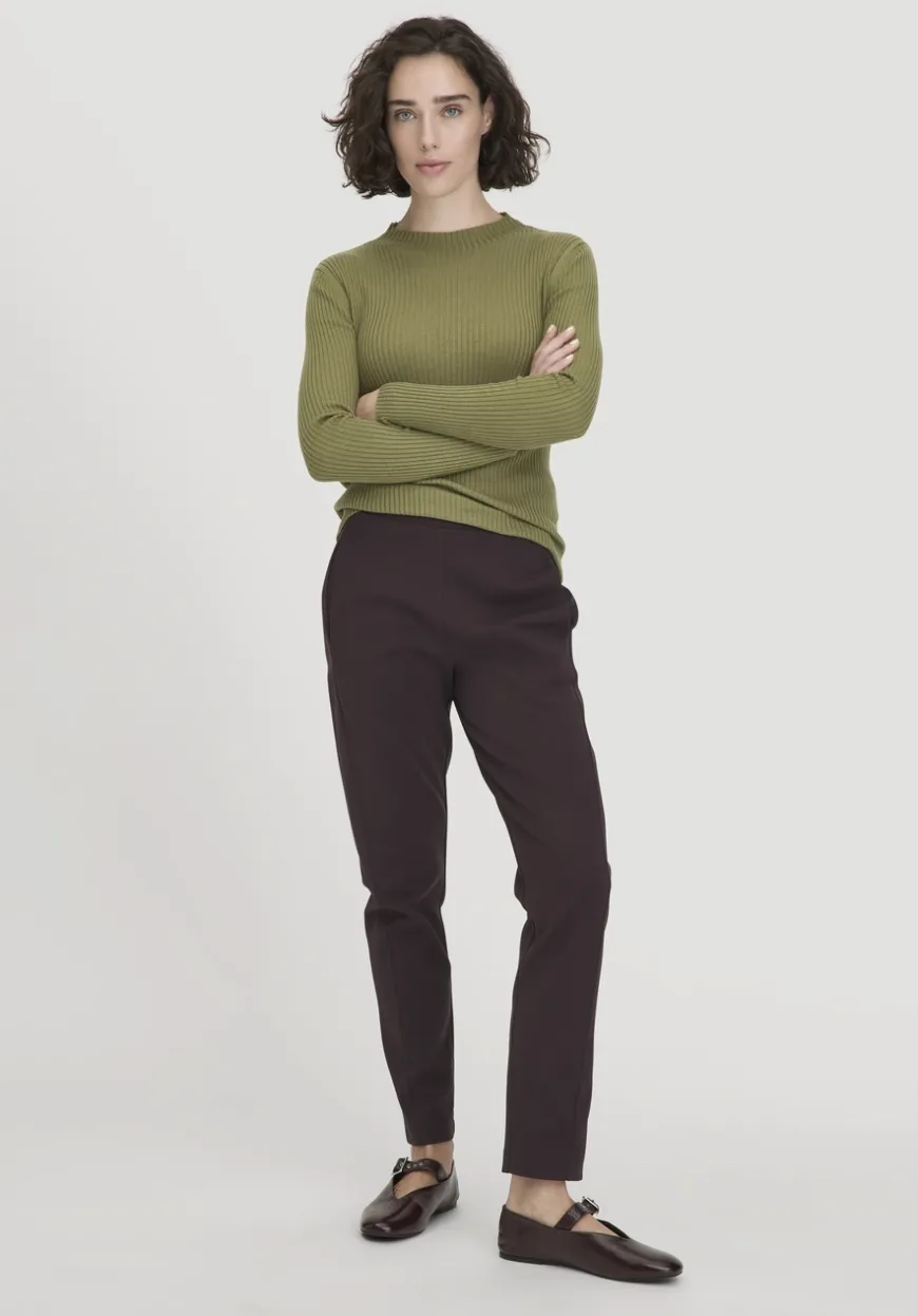 hessnatur Strick Pullover Fitted aus TENCEL™ Lyocell mit Bio-Baumwolle von|Damen Pullover|T-Shirts