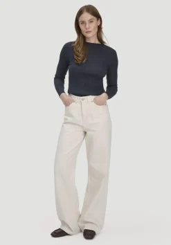hessnatur Strick Pullover Fitted aus TENCEL™ Lyocell mit Bio-Baumwolle von|Damen Pullover|Strick