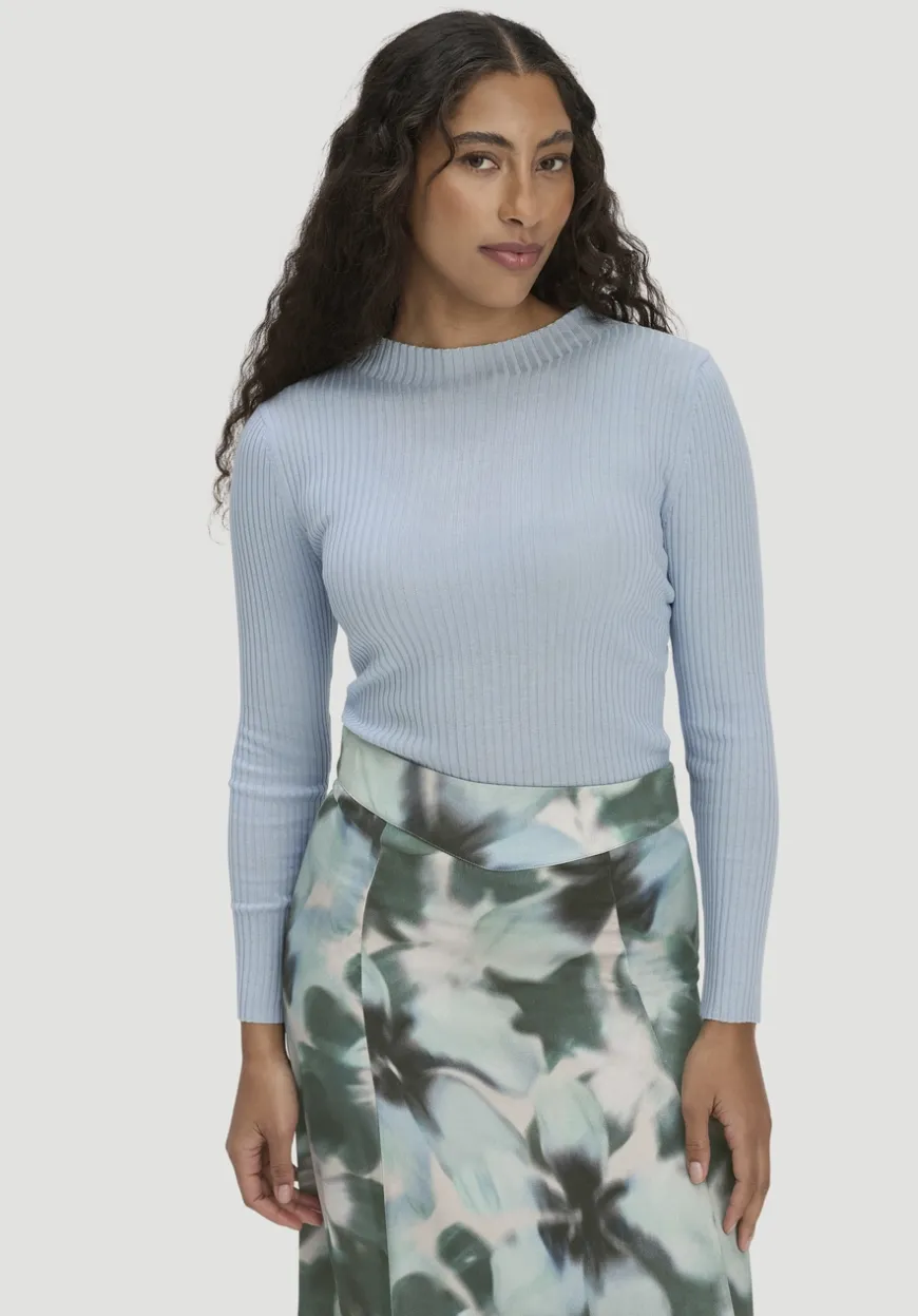 hessnatur Strick Pullover Fitted aus TENCEL™ Lyocell mit Bio-Baumwolle von|Damen Pullover|Strick