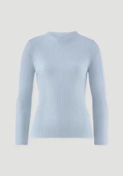 hessnatur Strick Pullover Fitted aus TENCEL™ Lyocell mit Bio-Baumwolle von|Damen Pullover|Strick
