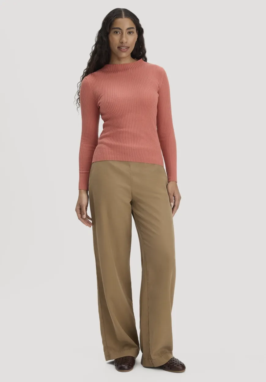 hessnatur Strick Pullover Fitted aus TENCEL™ Lyocell mit Bio-Baumwolle von|Damen Pullover