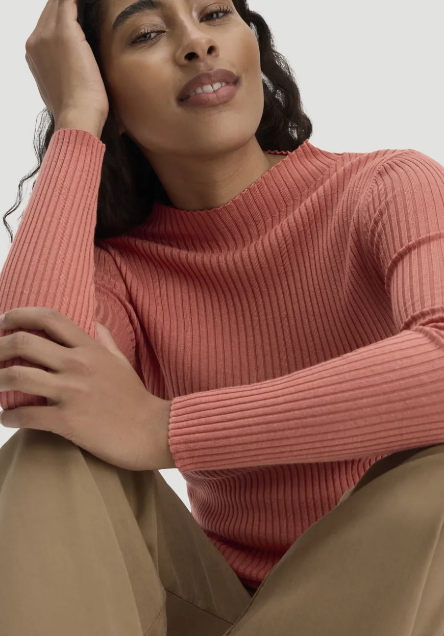 hessnatur Strick Pullover Fitted aus TENCEL™ Lyocell mit Bio-Baumwolle von|Damen Pullover