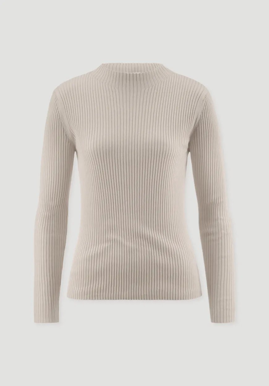 hessnatur Strick Pullover Fitted aus TENCEL™ Lyocell mit Bio-Baumwolle von|Damen Pullover|T-Shirts