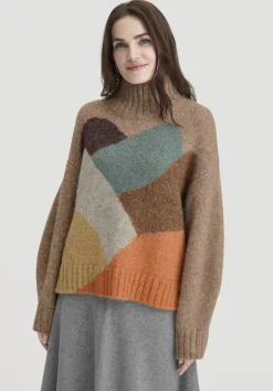 hessnatur Strick Pullover Oversize aus Alpaka mit Bio-Baumwolle von|Damen Pullover
