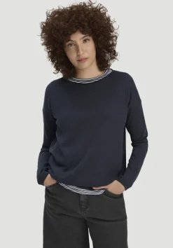 hessnatur Strick Pullover Oversize aus TENCEL™ Lyocell mit Bio-Baumwolle von|Damen Pullover