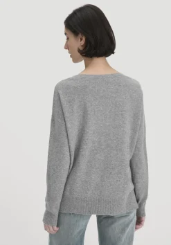 hessnatur Strick Pullover Oversized aus Bio-Merinowolle mit Cashmere von|Damen Pullover|T-Shirts