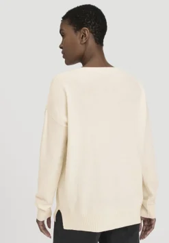 hessnatur Strick Pullover Oversized aus Bio-Merinowolle mit Cashmere von|Damen Pullover|T-Shirts