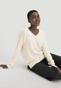 hessnatur Strick Pullover Oversized aus Bio-Merinowolle mit Cashmere von|Damen Pullover|T-Shirts