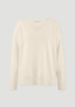 hessnatur Strick Pullover Oversized aus Bio-Merinowolle mit Cashmere von|Damen Pullover|T-Shirts