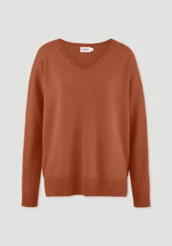 hessnatur Strick Pullover Oversized aus Bio-Merinowolle mit Cashmere von|Damen Pullover|T-Shirts