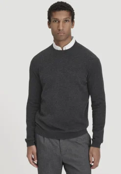 hessnatur Strick Pullover Regular aus Bio-Merinowolle mit Cashmere von|Herren Pullover|Strick