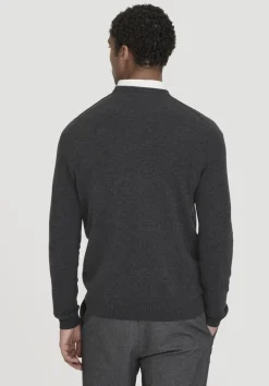 hessnatur Strick Pullover Regular aus Bio-Merinowolle mit Cashmere von|Herren Pullover|Strick