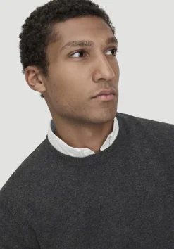 hessnatur Strick Pullover Regular aus Bio-Merinowolle mit Cashmere von|Herren Pullover|Strick