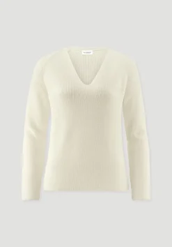 hessnatur Strick Pullover Regular aus reiner Bio-Baumwolle von|Damen Pullover