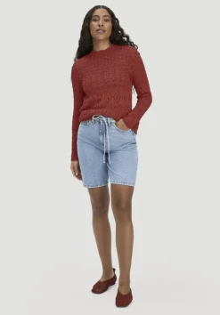 hessnatur Strick Pullover Regular aus reiner Bio-Baumwolle von|Damen Pullover