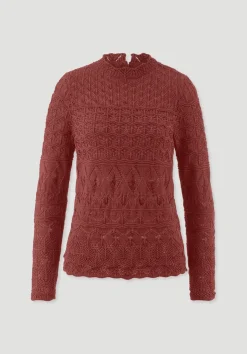 hessnatur Strick Pullover Regular aus reiner Bio-Baumwolle von|Damen Pullover
