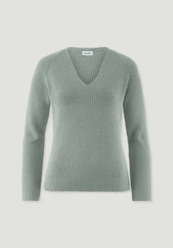 hessnatur Strick Pullover Regular aus reiner Bio-Baumwolle von|Damen Pullover