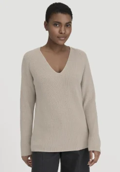 hessnatur Strick Pullover Regular aus reiner Bio-Baumwolle von|Damen Pullover|T-Shirts