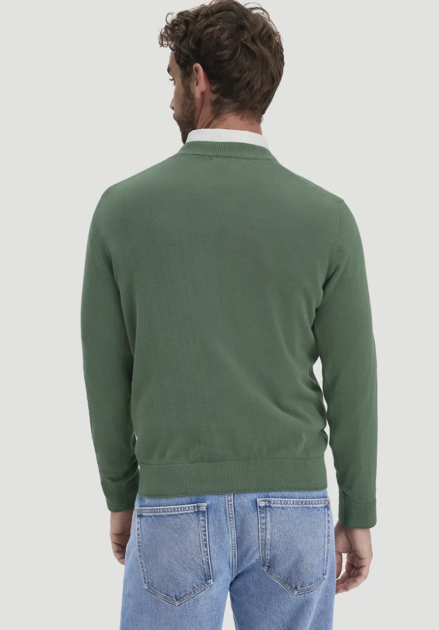 hessnatur Strick Pullover Regular aus reiner Bio-Baumwolle von|Herren Pullover|Strick
