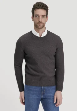 hessnatur Strick Pullover Regular aus Bio-Merinowolle mit Bio-Baumwolle von|Herren Pullover