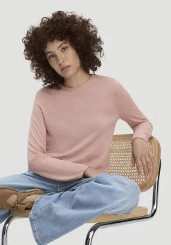 hessnatur Strick Pullover Regular aus reiner Bio-Merinowolle von|Damen Pullover|T-Shirts