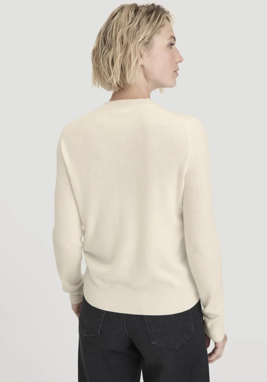 hessnatur Strick Pullover Regular aus Bio-Merinowolle mit Cashmere von|Damen Pullover|T-Shirts