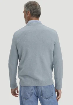 hessnatur Strick Pullover Regular aus Bio-Merinowolle mit Bio-Baumwolle von|Herren Pullover|Strick