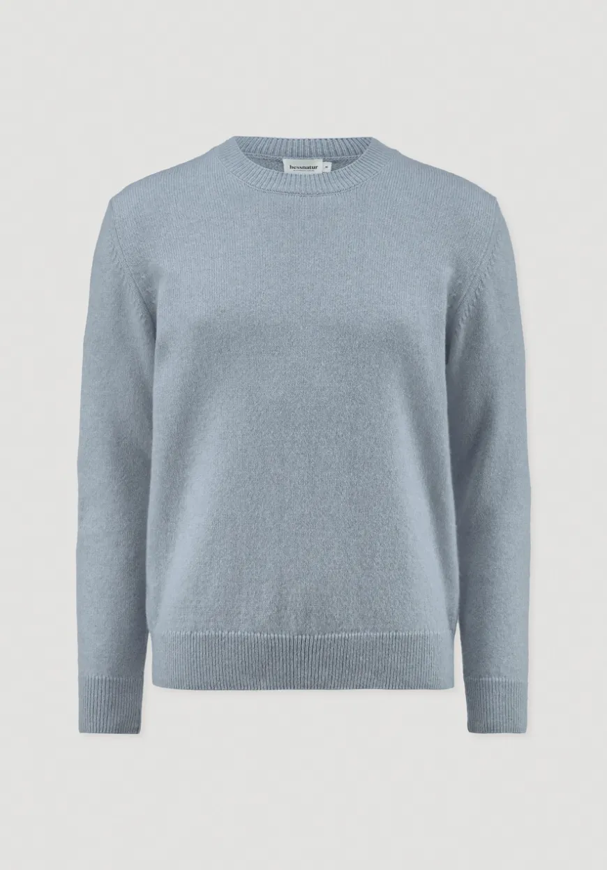 hessnatur Strick Pullover Regular aus Bio-Merinowolle mit Bio-Baumwolle von|Herren Pullover|Strick