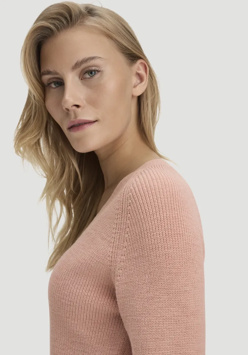 hessnatur Strick Pullover Regular aus reiner Bio-Baumwolle von|Damen Pullover