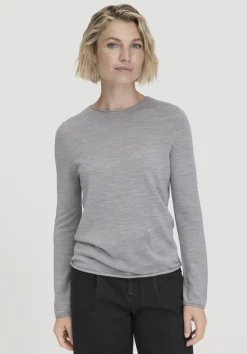 hessnatur Strick Pullover Regular aus reiner Bio-Merinowolle von|Damen Pullover|T-Shirts