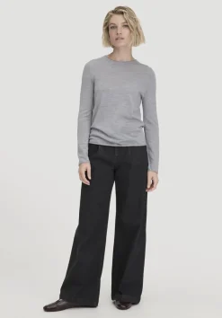 hessnatur Strick Pullover Regular aus reiner Bio-Merinowolle von|Damen Pullover|T-Shirts