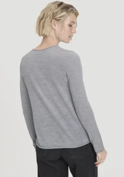 hessnatur Strick Pullover Regular aus reiner Bio-Merinowolle von|Damen Pullover|T-Shirts