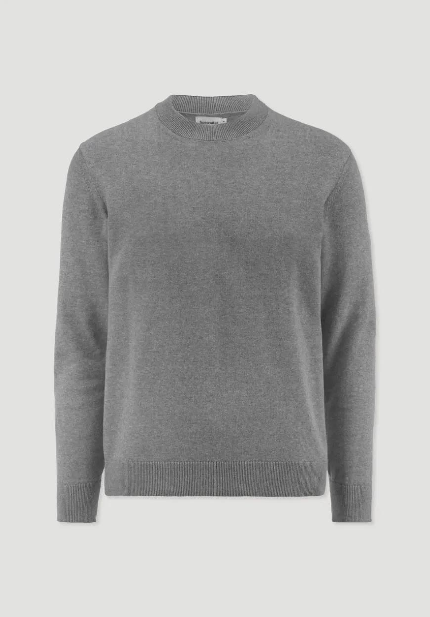 hessnatur Strick Pullover Regular aus reiner Bio-Baumwolle von|Herren Pullover|Strick