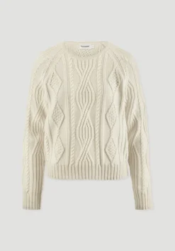 hessnatur Strick Pullover Regular aus Bio-Schurwolle und Bio-Baumwolle von|Damen Pullover