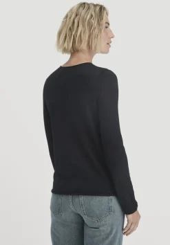 hessnatur Strick Pullover Regular aus reiner Bio-Merinowolle von|Damen Pullover|T-Shirts