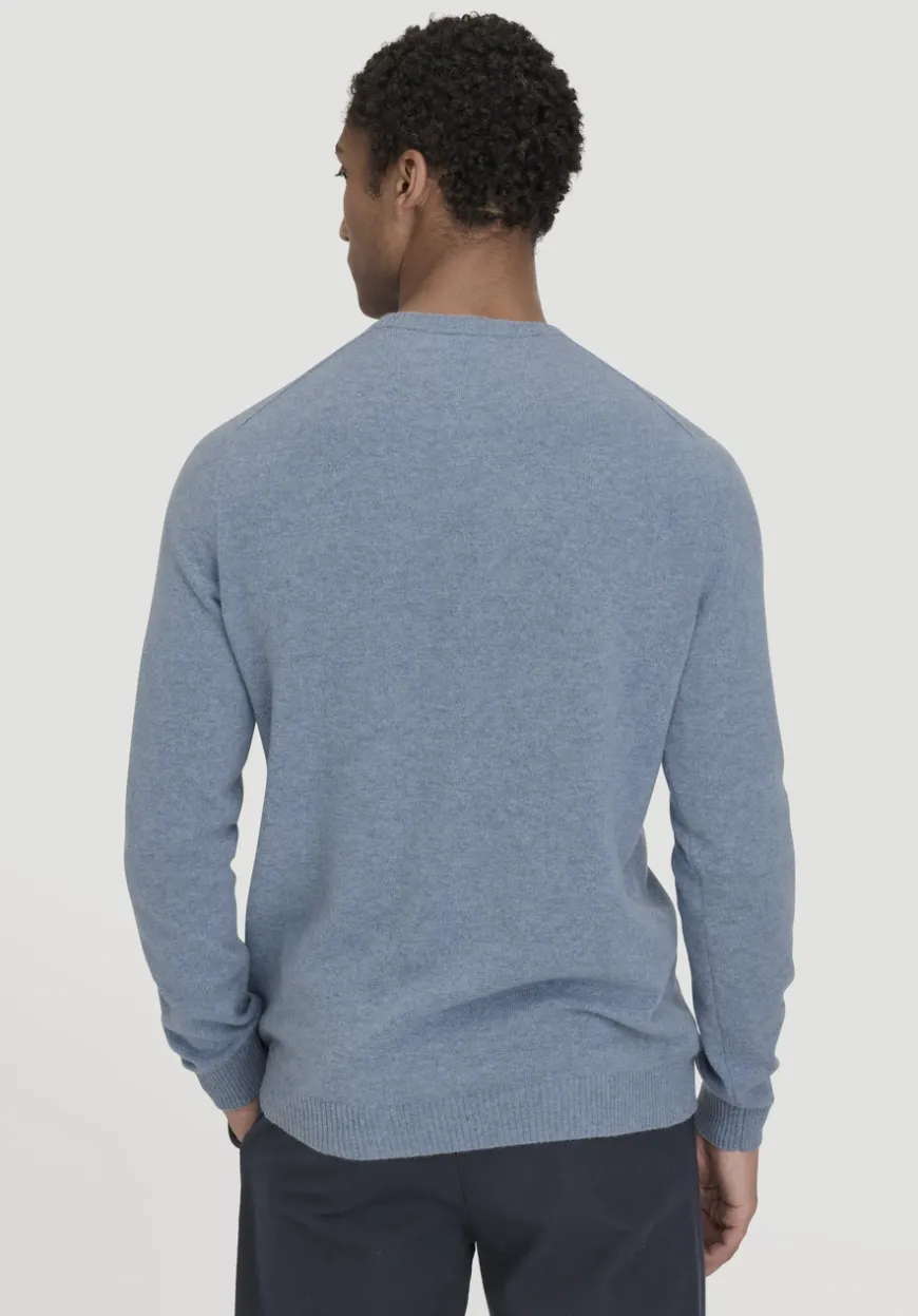 hessnatur Strick Pullover Regular aus Bio-Merinowolle mit Cashmere von|Herren Pullover|Strick