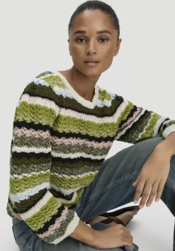 hessnatur Strick Pullover Regular aus reiner Baumwolle von|Damen Pullover